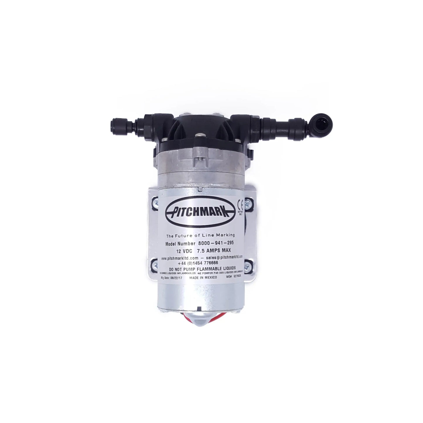 Pump Replacement - Shurflo w/Fittings.