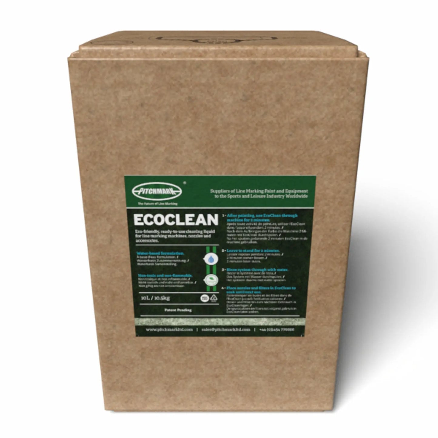 Eco Clean - 10L Bag in Box - Pitchmarkingpaint.ie