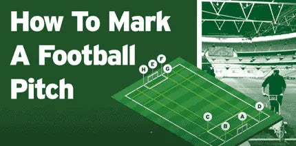 how to mark a football pitch