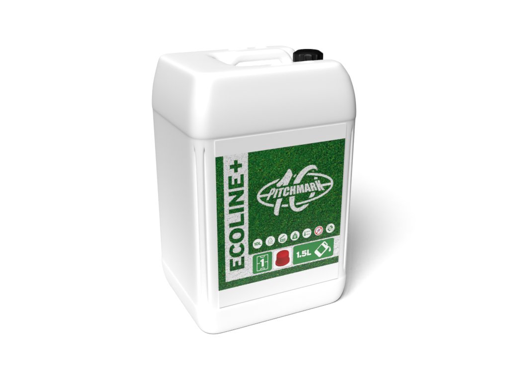 Ecoline+ White 10L - Ready to Use Grass Line Marking Paint - Pitchmarkingpaint.ie