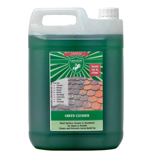 Lancelot Green Cleaner Concentrate 5L — Kills Mould, Algae and Lichen on Hard Surfaces